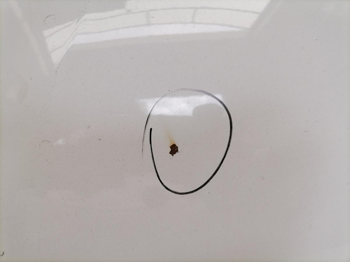 Seat Mii original Motorhaube LB9A Candyweiss Bj.2012
